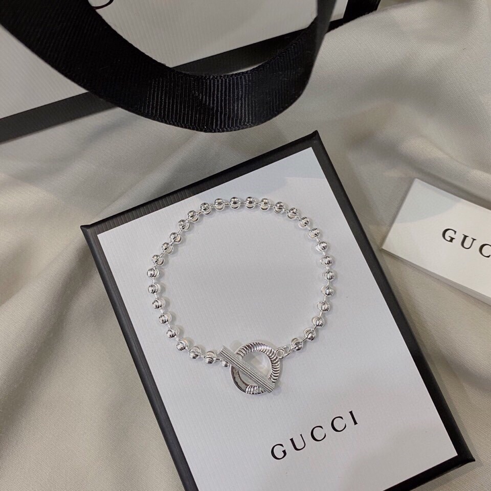 Gucci Silbernes Boule-Kettenarmband - EUR FASHION