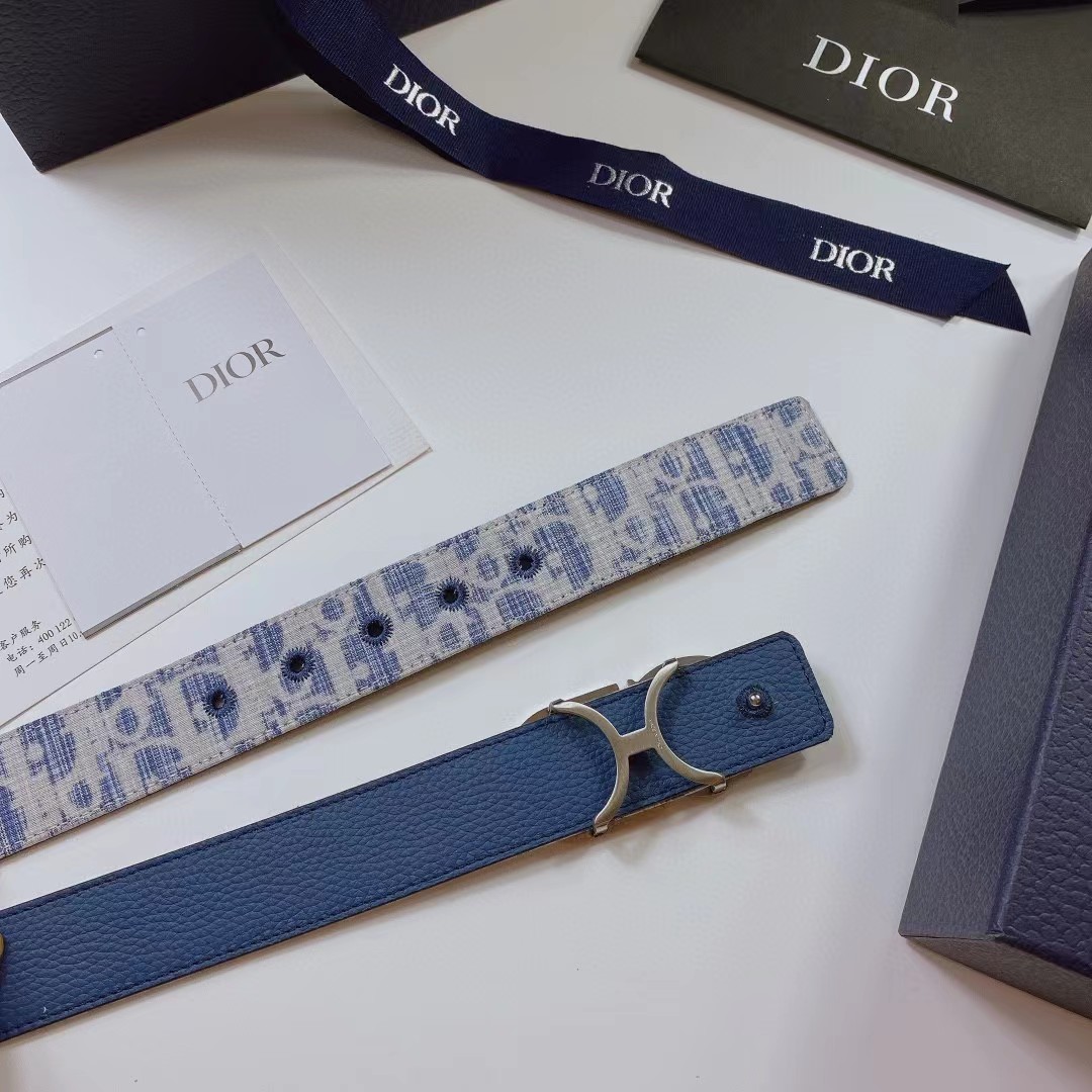 Dior-Ledergürtel mit „CD“-Schnalle - EUR FASHION