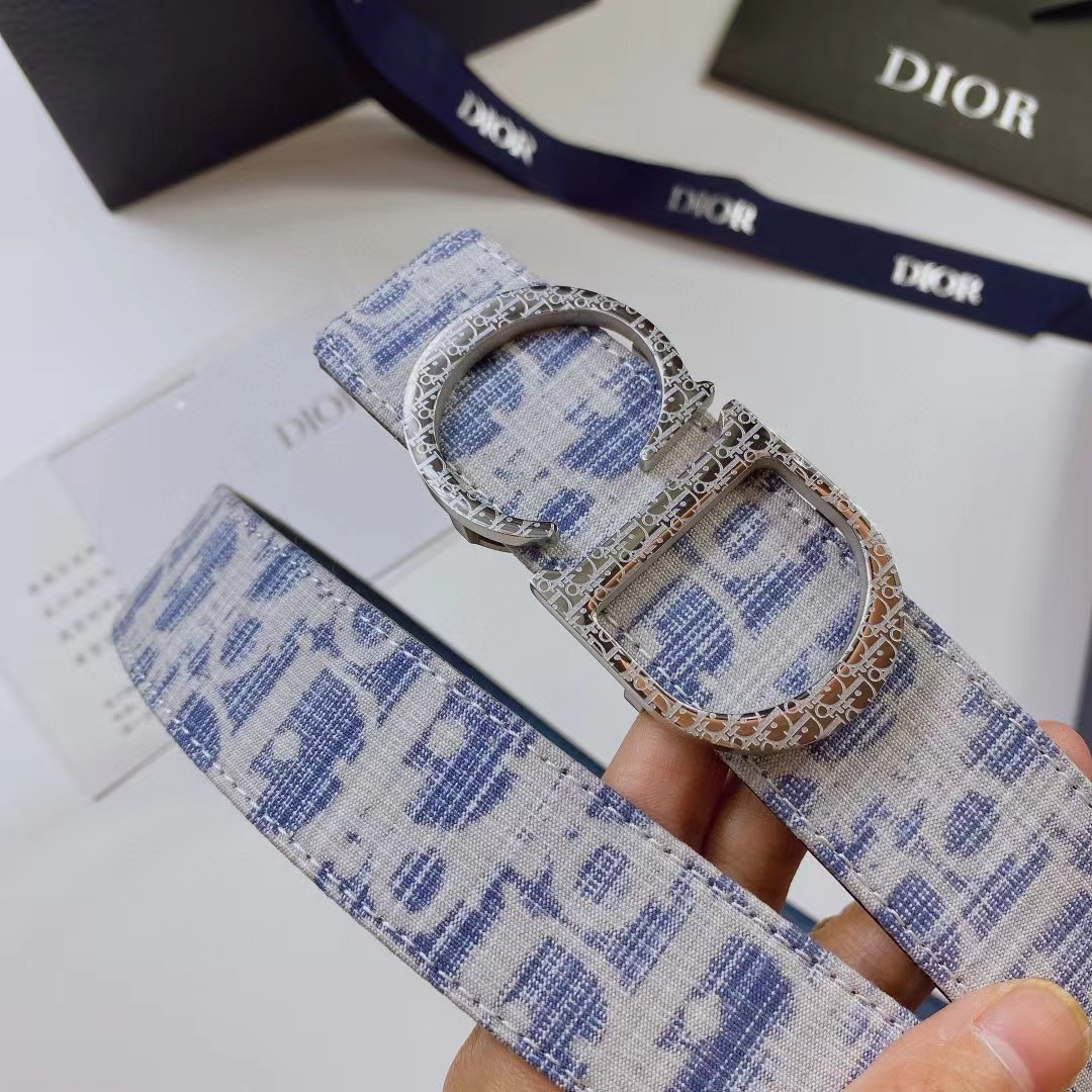 Dior-Ledergürtel mit „CD“-Schnalle - EUR FASHION