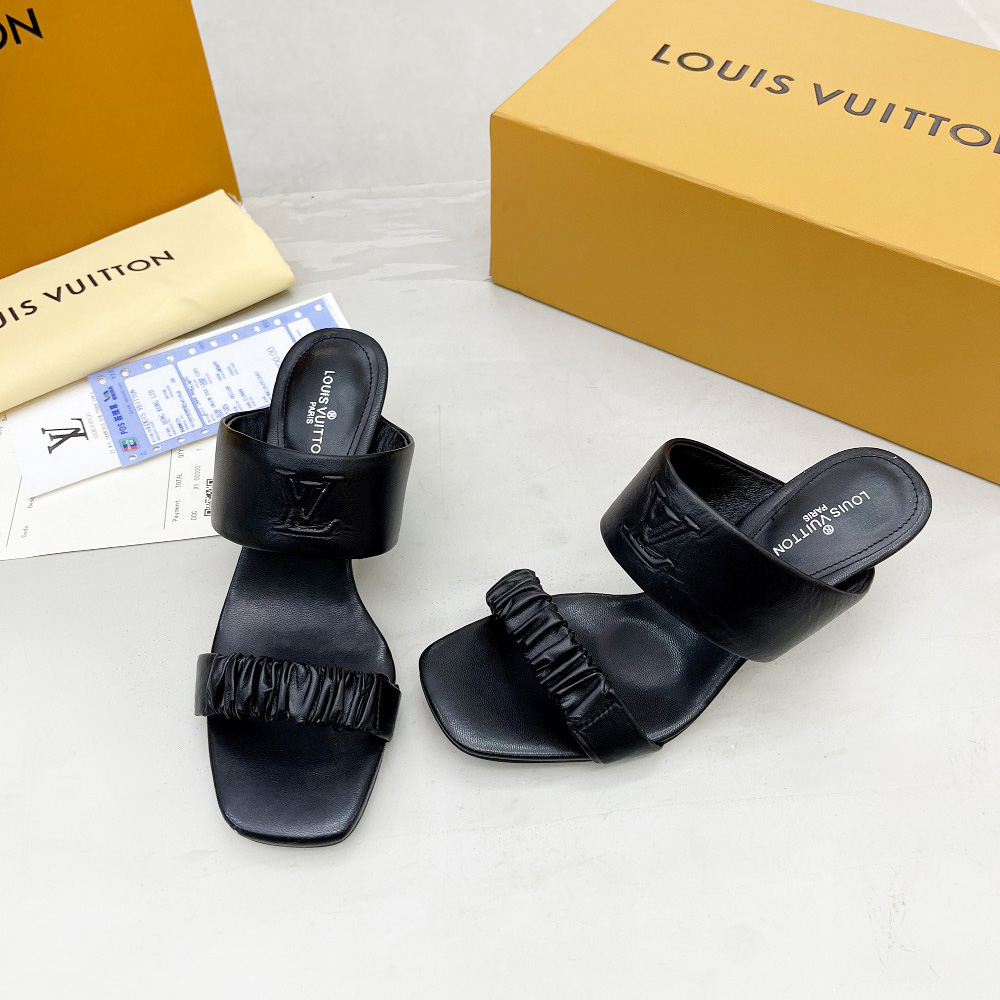 Louis Vuitton Drapy Mule 1AAB5R - EUR FASHION