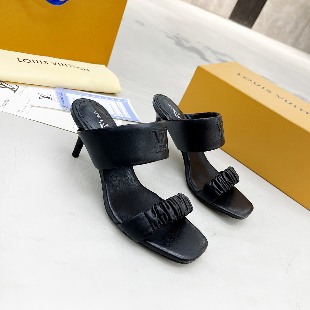 Louis Vuitton Drapy Mule 1AAB5R - EUR FASHION