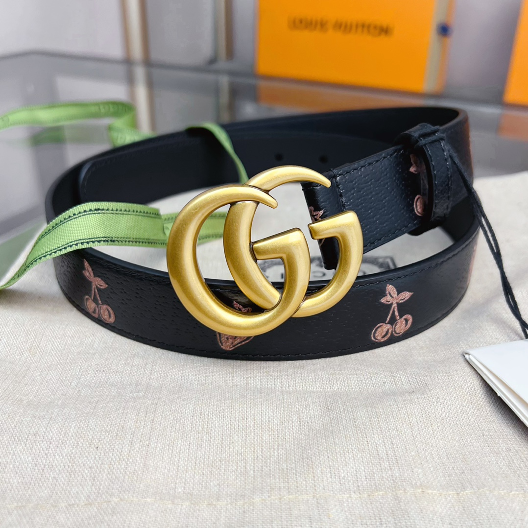 Gucci GG Marmont Dünner Gürtel - EUR FASHION