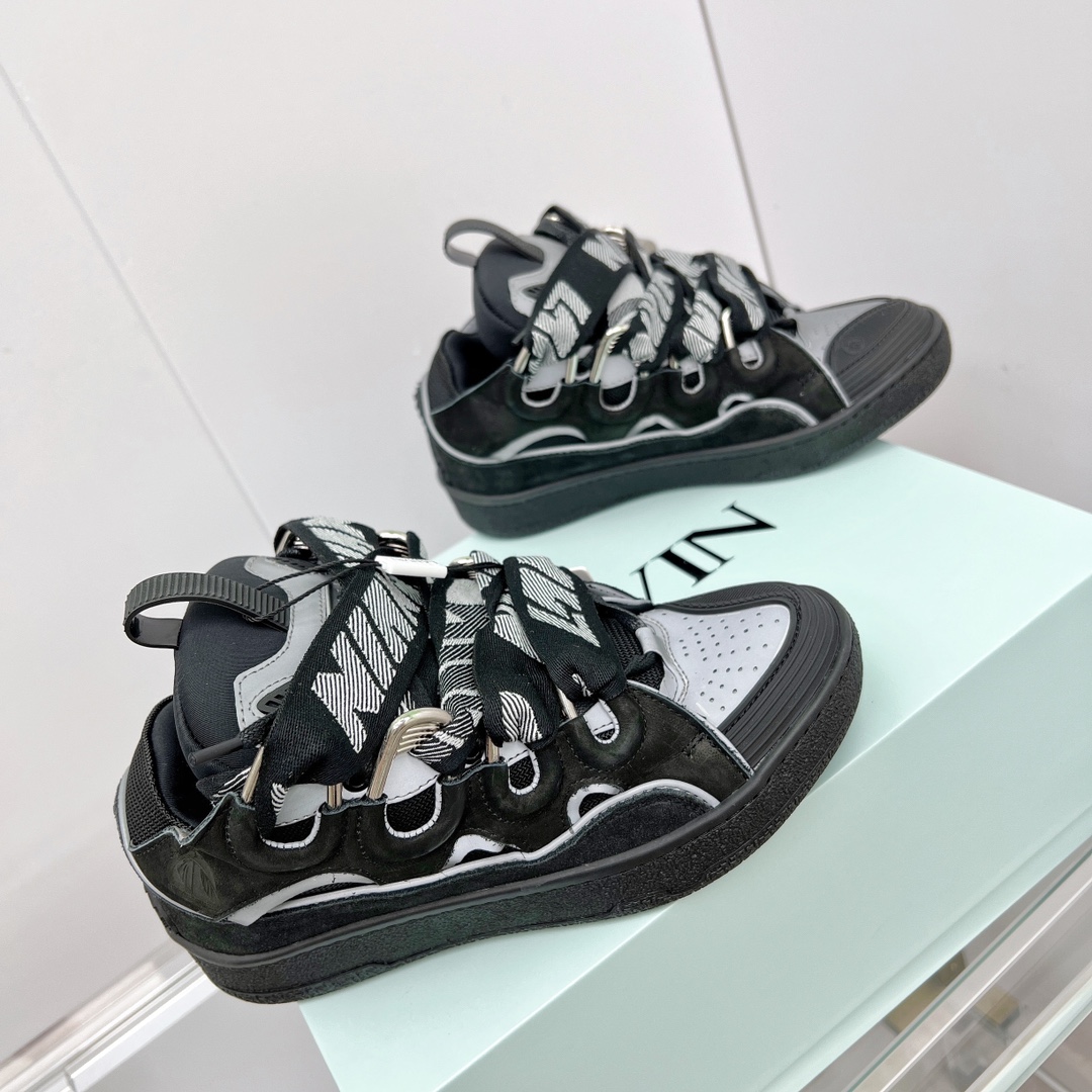 Lanvin Curb Sneakers - EUR FASHION