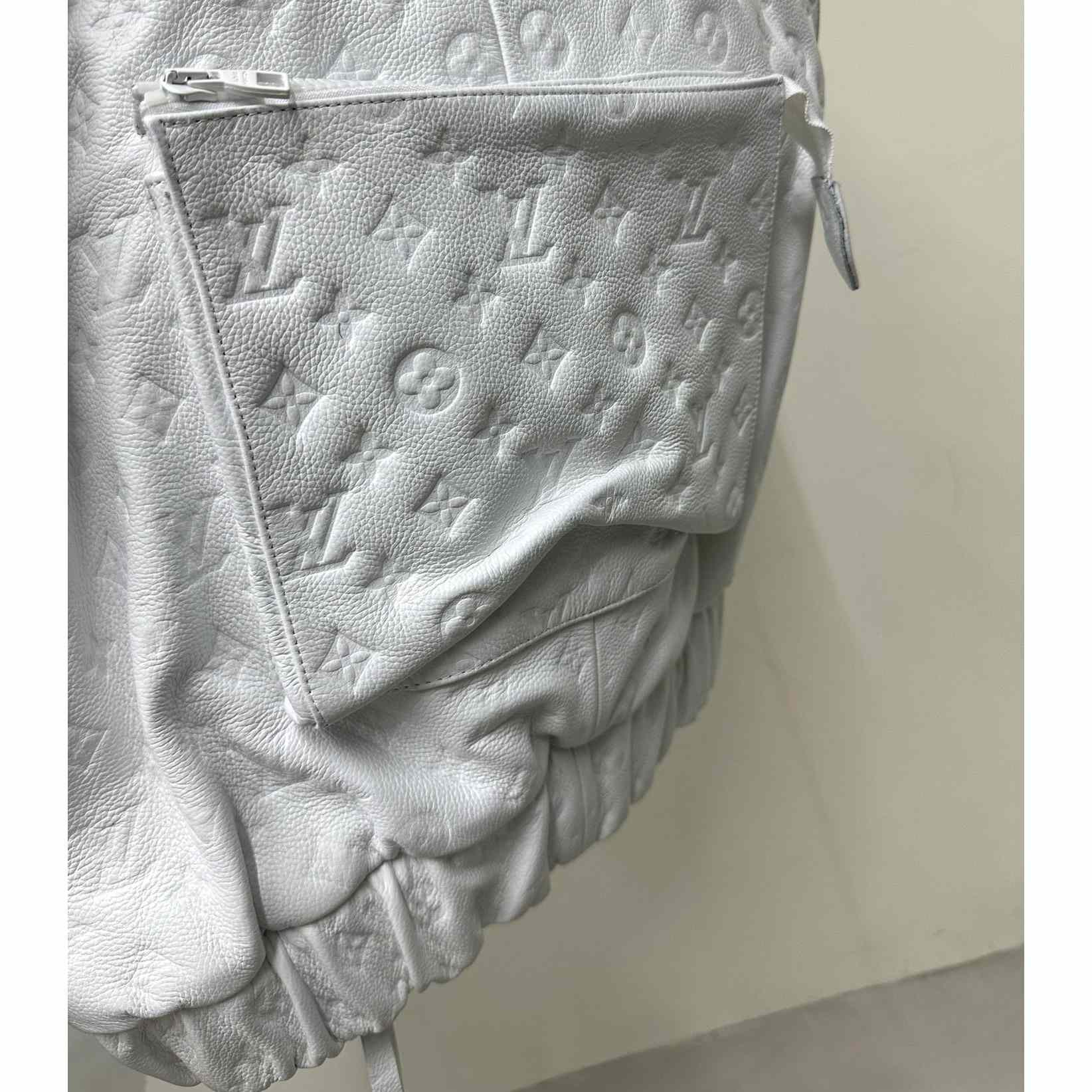 Schwarze Lederweste mit Monogramm von Louis Vuitton - EUR FASHION