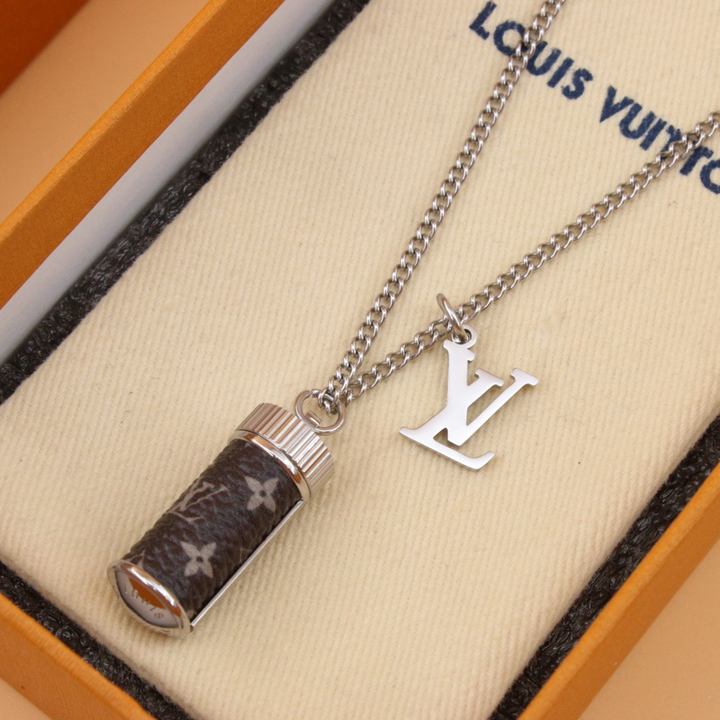 Louis Vuitton Monogramm Eclipse Charms Halskette M63641 - EUR FASHION