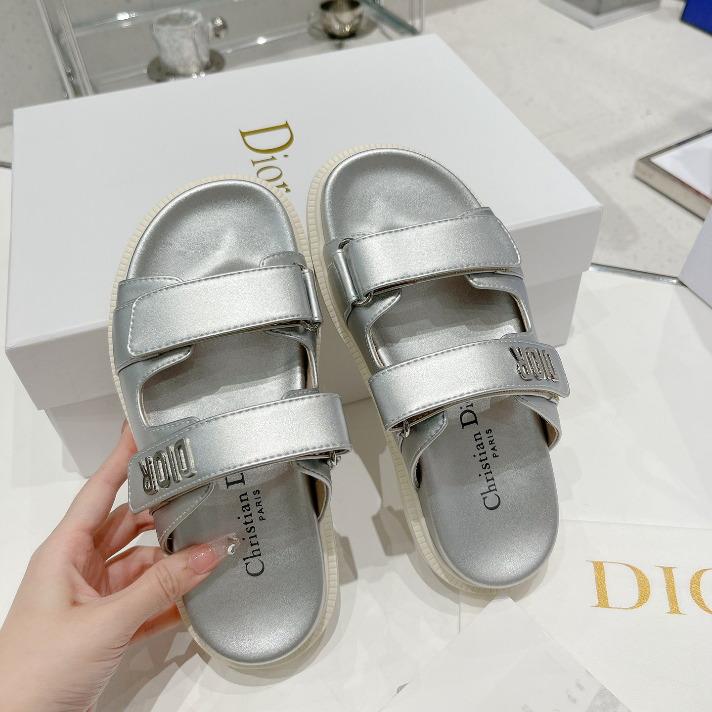 Dior Damen Dioract Sandale - EUR FASHION