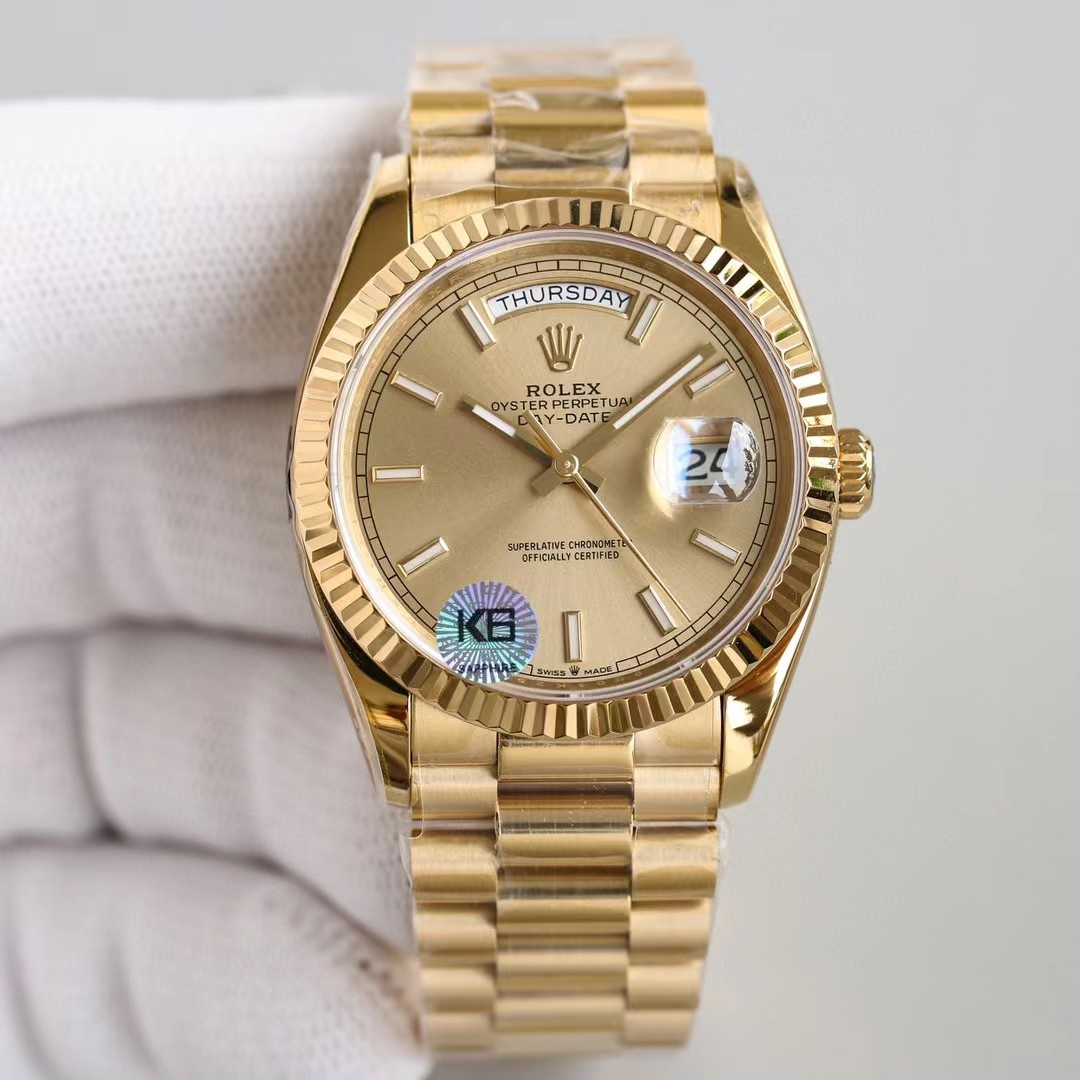 Rolex Day-Date 36 Uhr aus Gelbgold - EUR FASHION