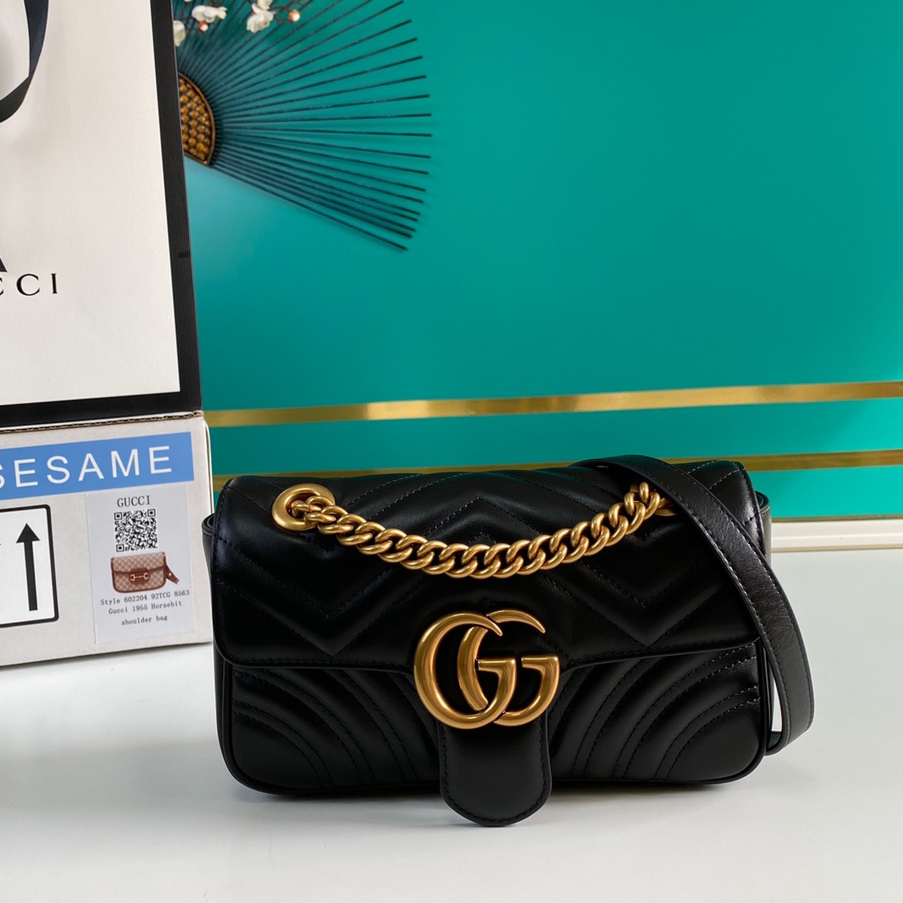 Gucci GG Marmont Matelassé Minitasche - EUR FASHION