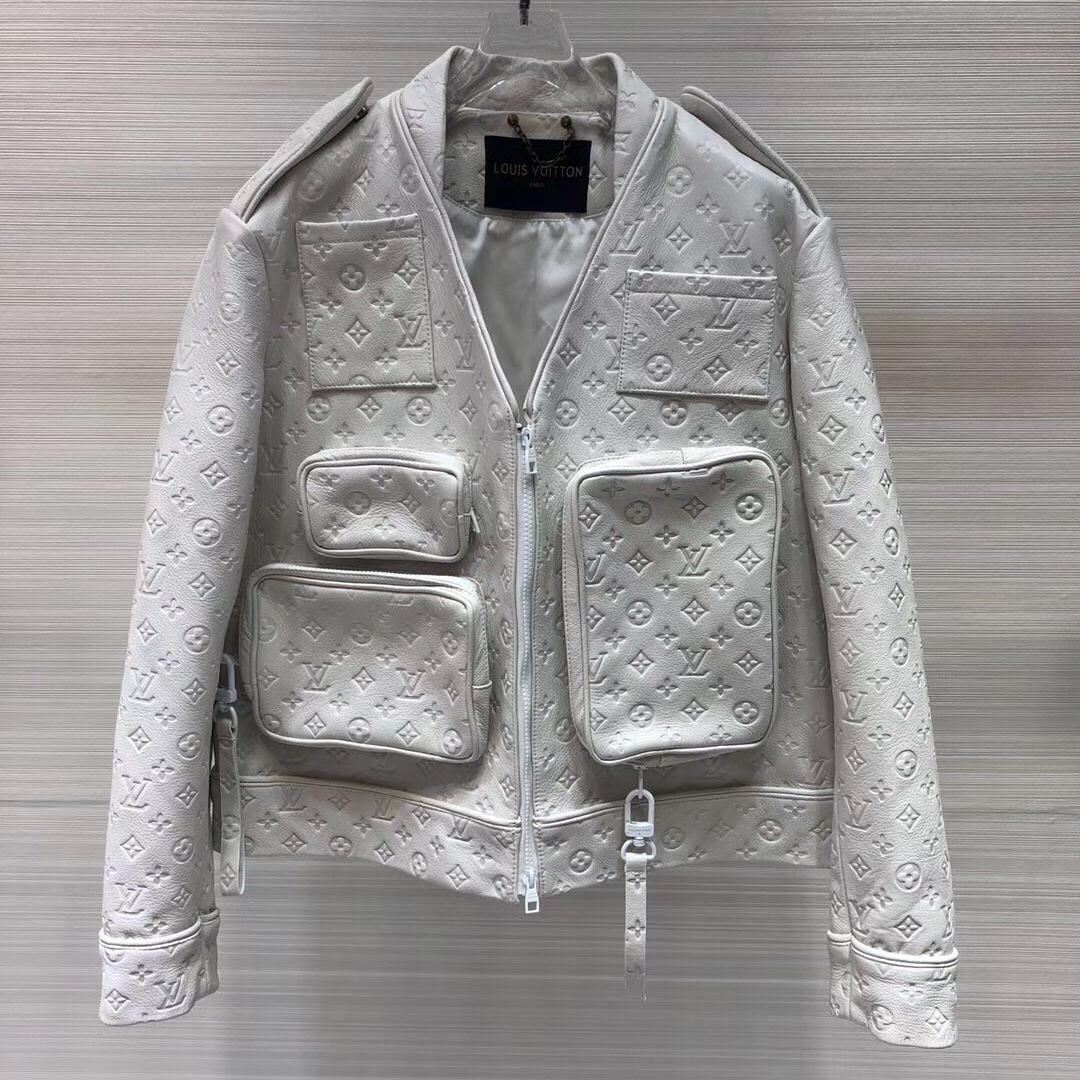 Louis Vuitton Utility-Jacke mit Monogrammprägung - EUR FASHION