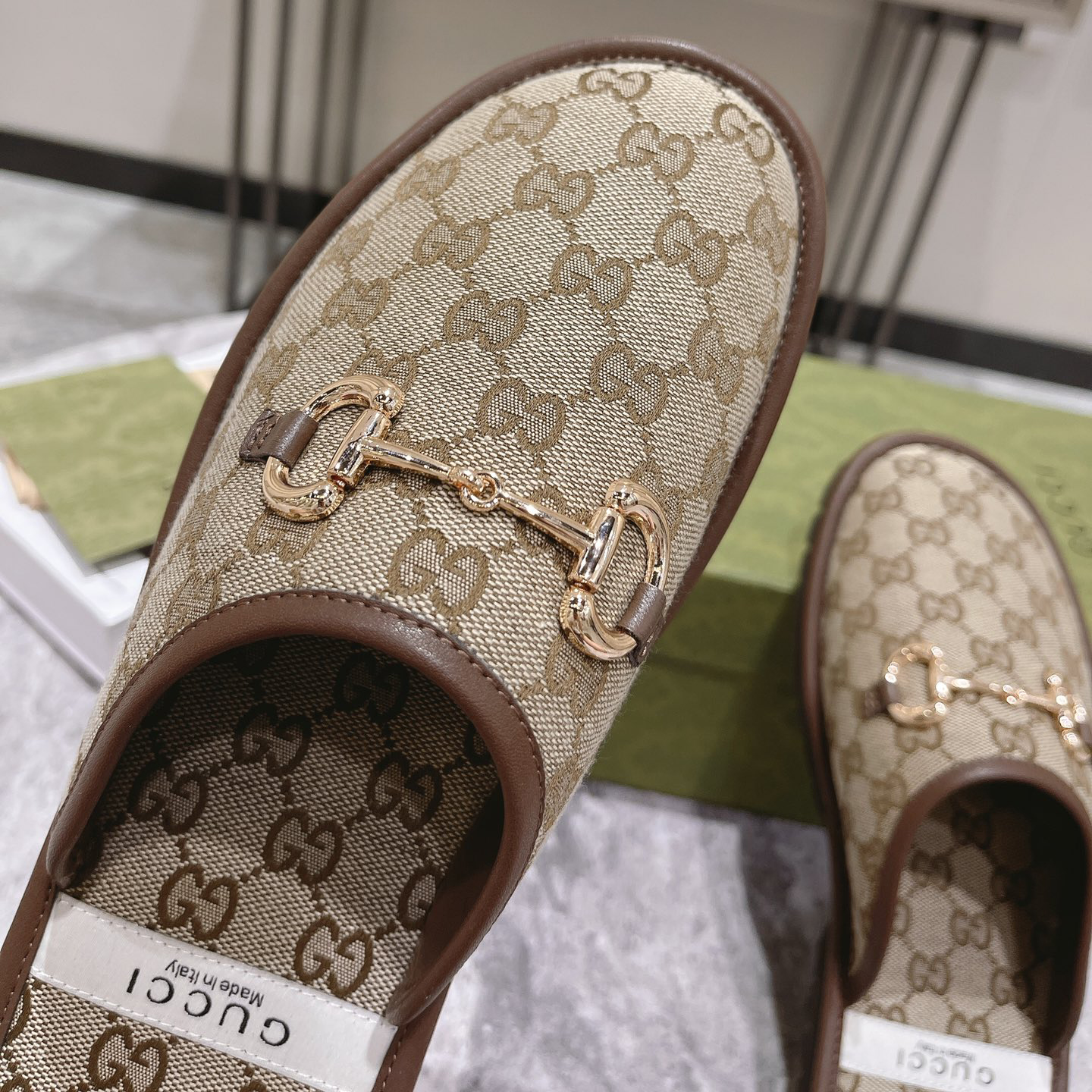 Gucci Herren-Slipper mit Horsebit - EUR FASHION