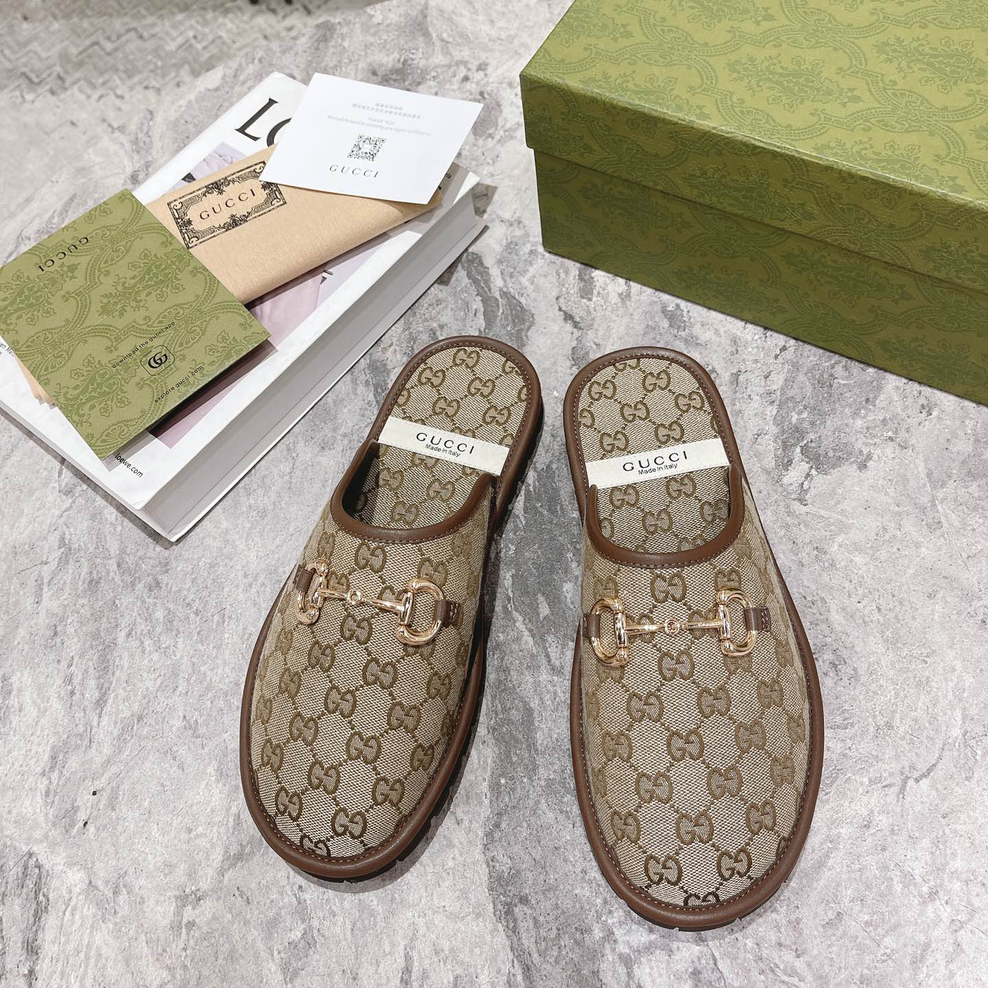 Gucci Herren-Slipper mit Horsebit - EUR FASHION