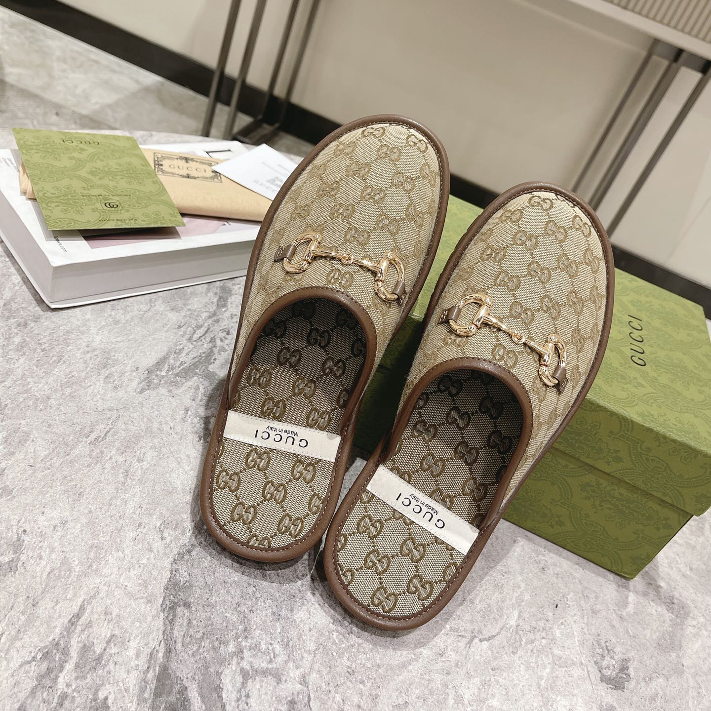 Gucci Herren-Slipper mit Horsebit - EUR FASHION