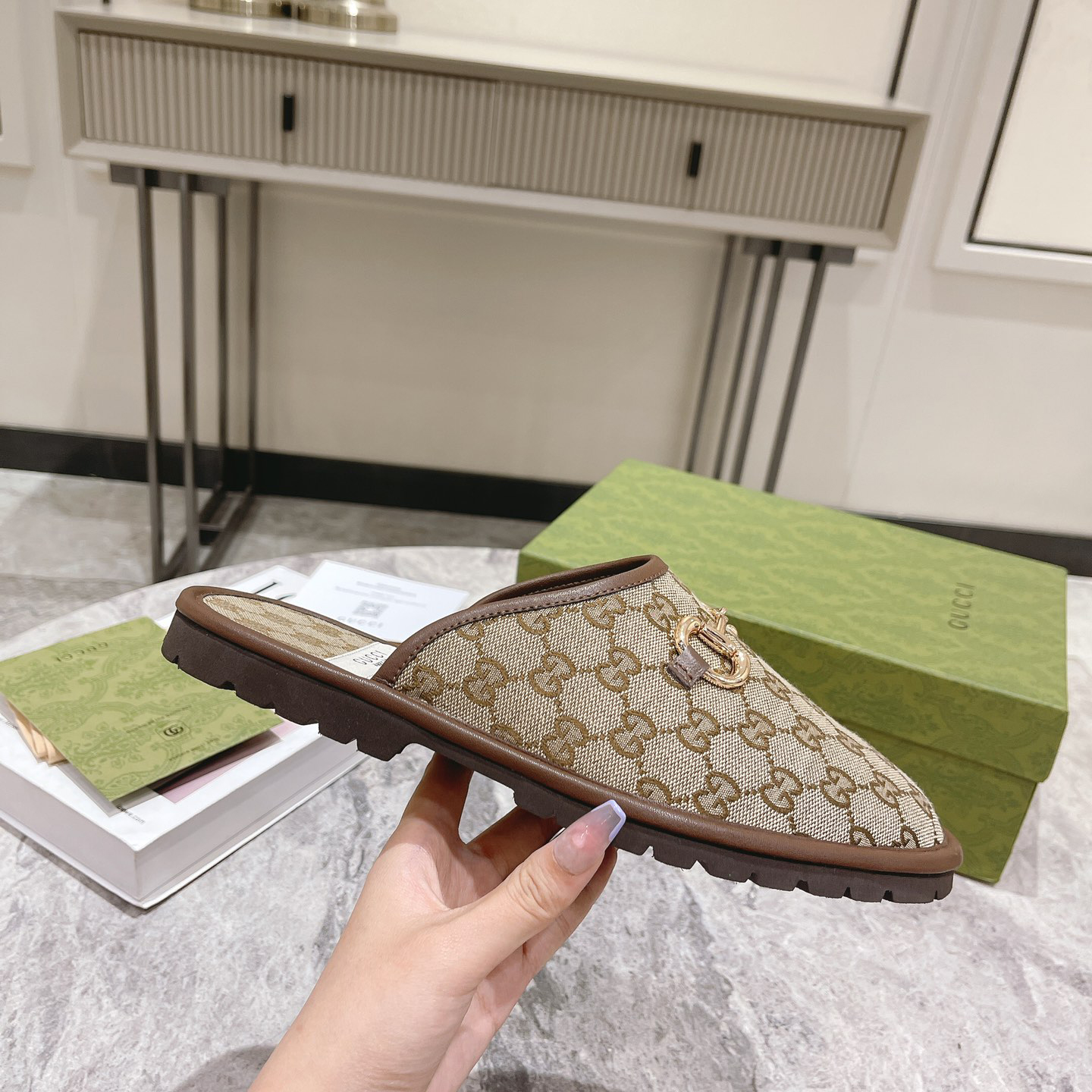 Gucci Herren-Slipper mit Horsebit - EUR FASHION