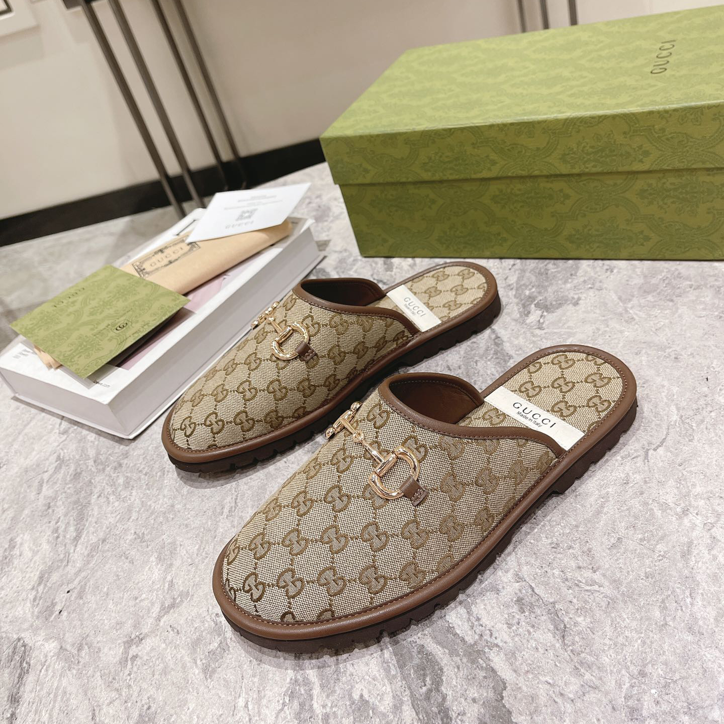 Gucci Herren-Slipper mit Horsebit - EUR FASHION