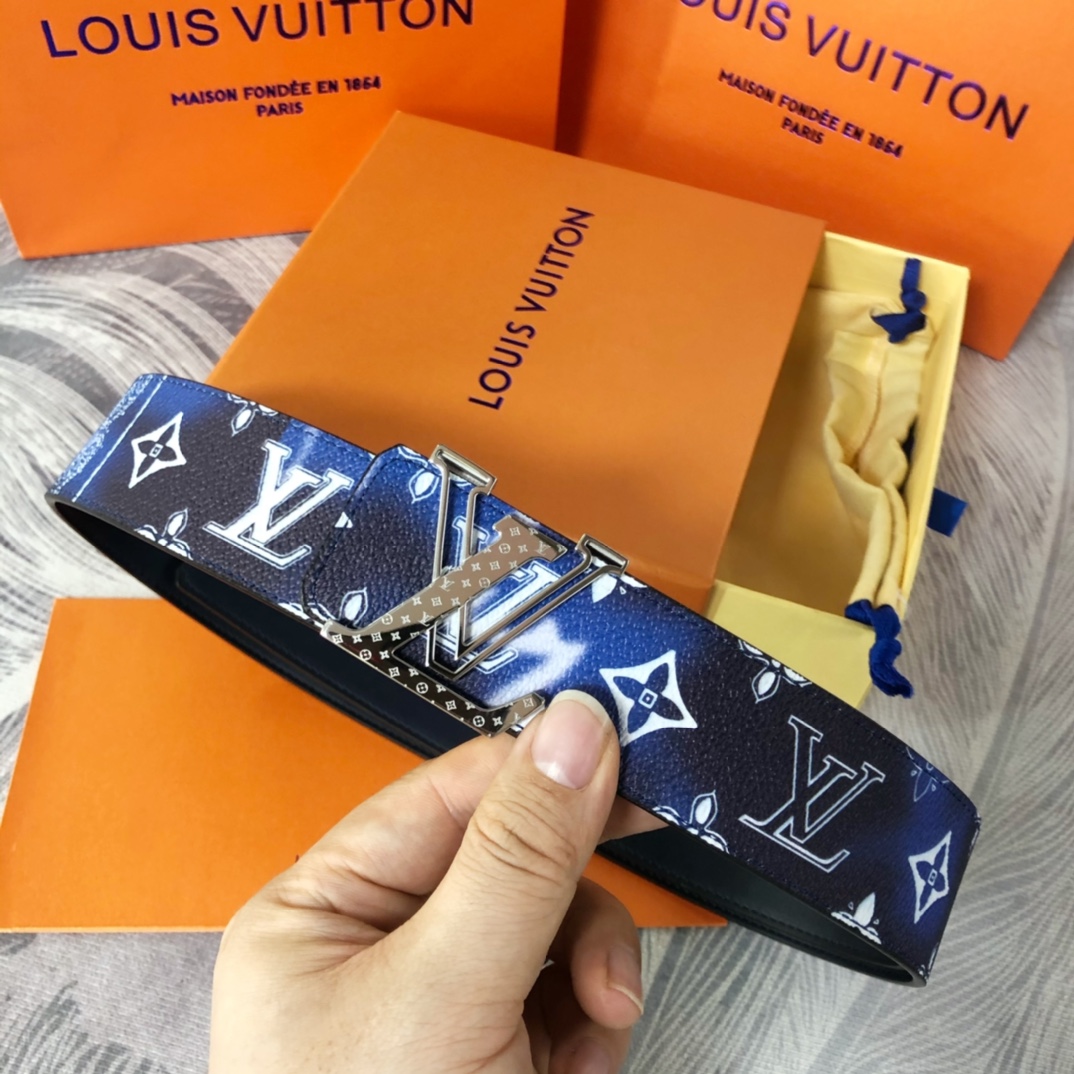 Louis Vuitton LV Initialen Mng Bandana 40MM Wendegürtel M0530T - EUR FASHION