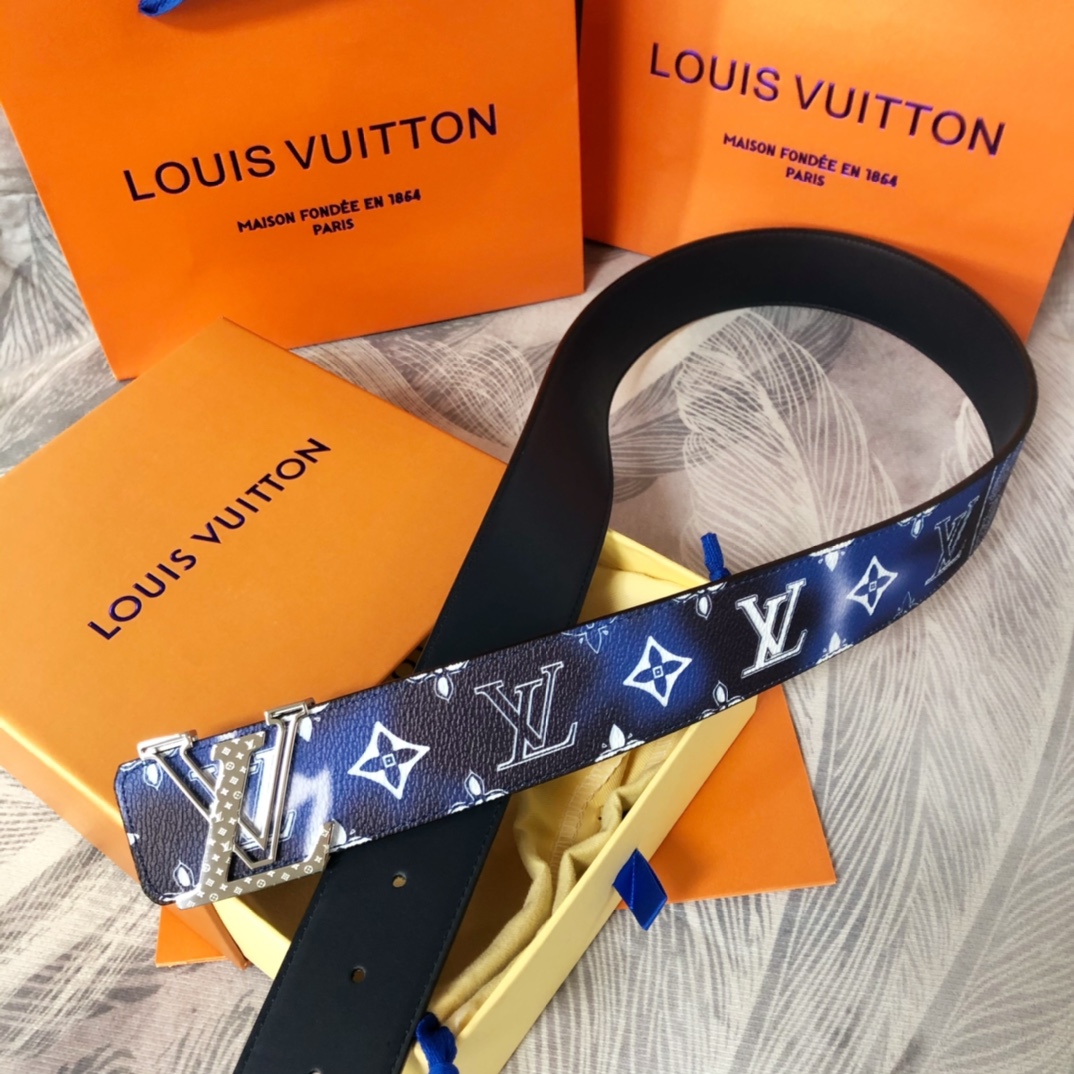 Louis Vuitton LV Initialen Mng Bandana 40MM Wendegürtel M0530T - EUR FASHION