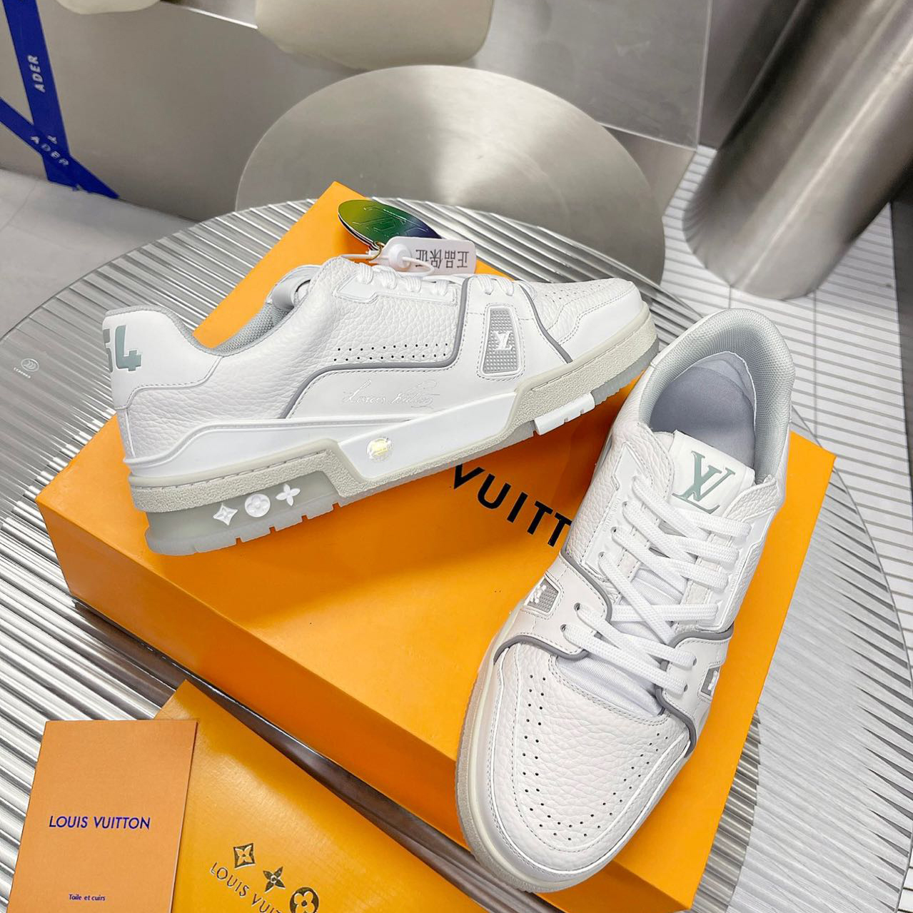Louis Vuitton LV Trainer Sneaker (in britischer Größe) 1A8WB3 - EUR FASHION