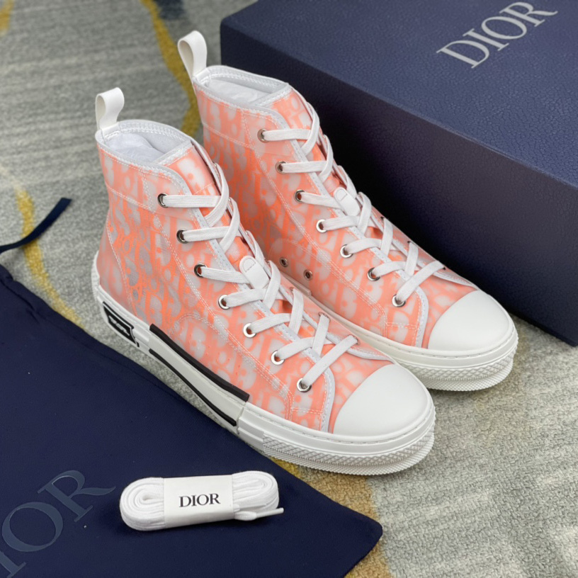 Dior B23 High „Dior Oblique-Orange“ Sneakers - EUR FASHION