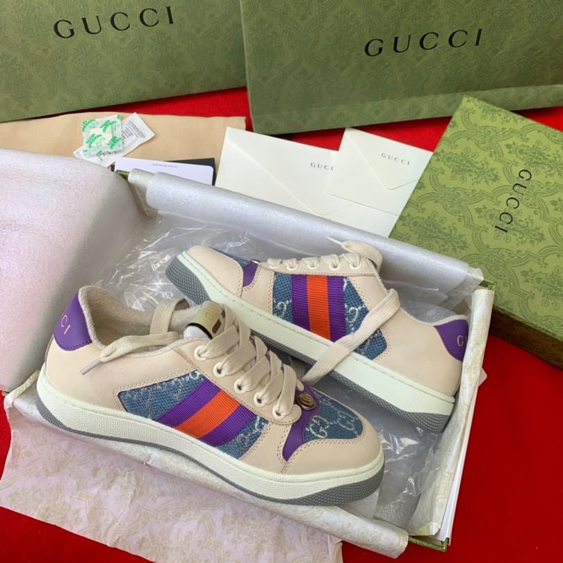 Gucci Damen- und Herren-Screener-Sneaker mit We - EUR FASHION