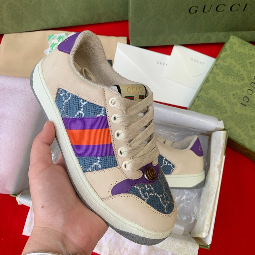 Gucci Damen- und Herren-Screener-Sneaker mit We - EUR FASHION