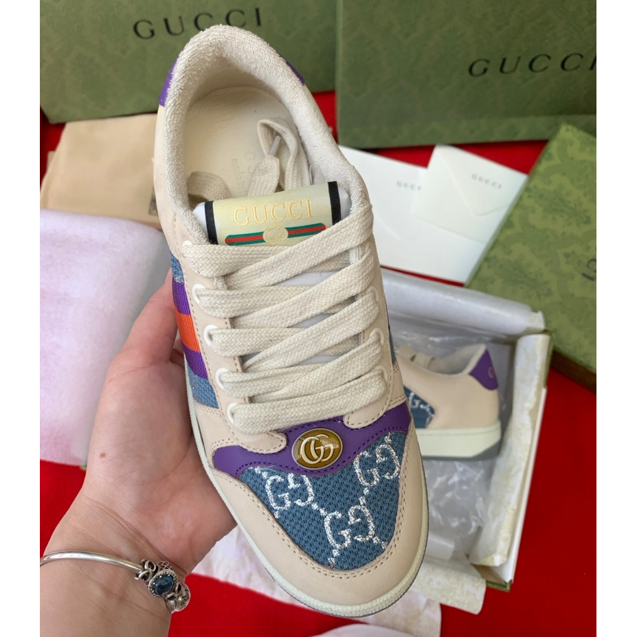 Gucci Damen- und Herren-Screener-Sneaker mit We - EUR FASHION