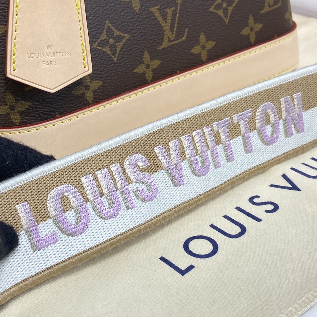 Louis Vuitton Alma BB Monogramm Canvas-Handtasche (23,5–17,5–11,5 cm) M53152 - EUR FASHION