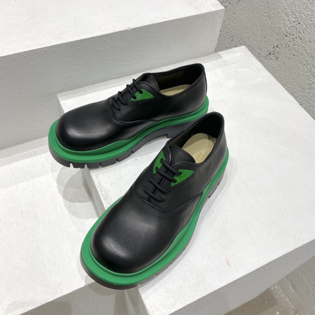 Bottega Veneta Schnürschuhe aus pflanzlich gegerbtem Leder - EUR FASHION
