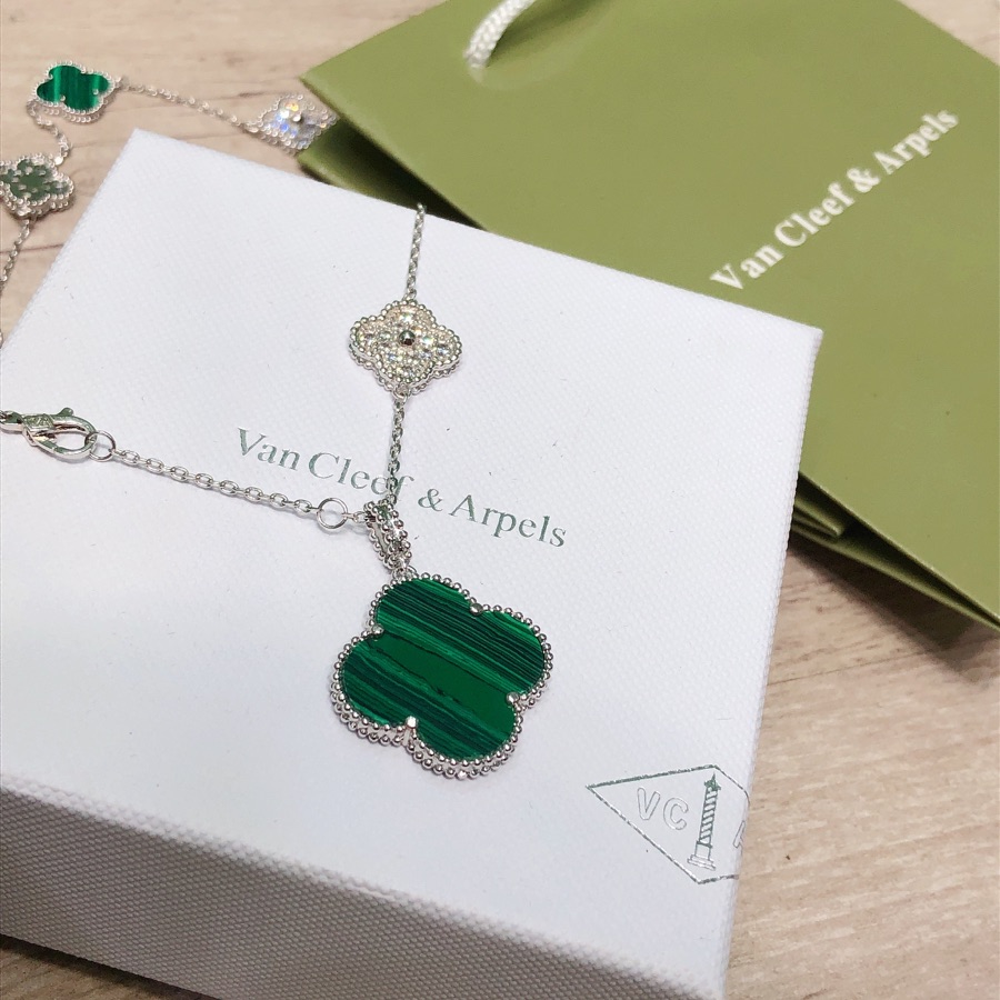 Van Cleef & Arpels Vintage Alhambra Lange Halskette, 10 Motive - EUR FASHION