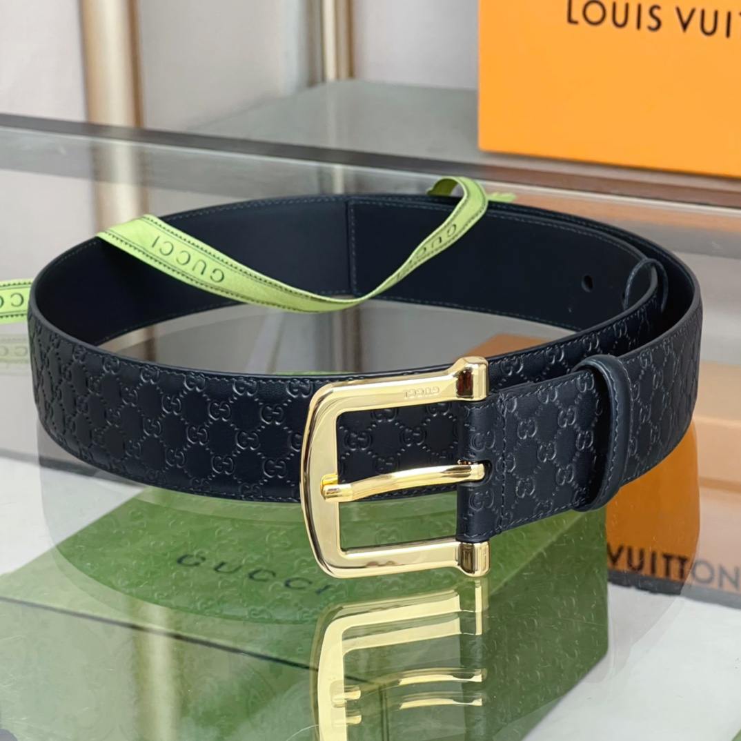 Gucci-Gürtel mit quadratischer Schnalle - EUR FASHION