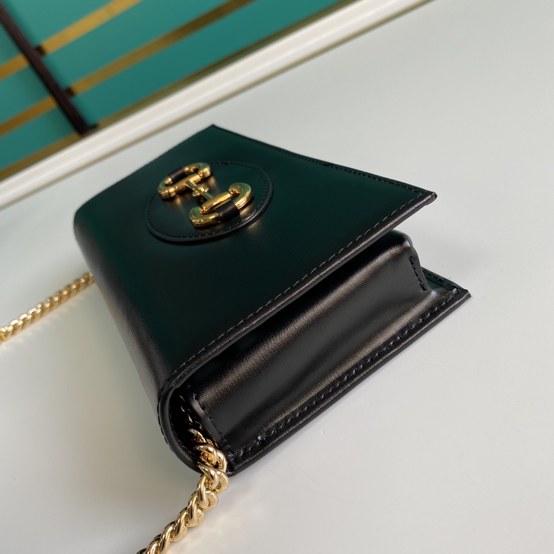Gucci Horsebit 1955 Portemonnaie mit Kette (19-10-4CM) - EUR FASHION