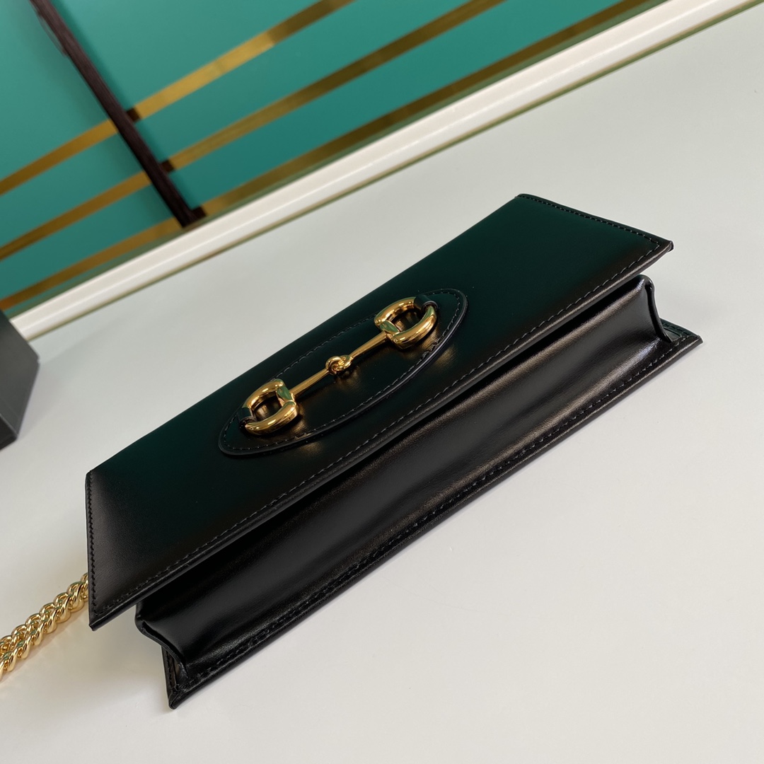 Gucci Horsebit 1955 Portemonnaie mit Kette (19-10-4CM) - EUR FASHION