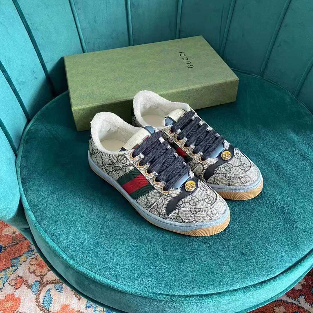 Gucci Screener Sneaker (nach britischer Größe) - EUR FASHION