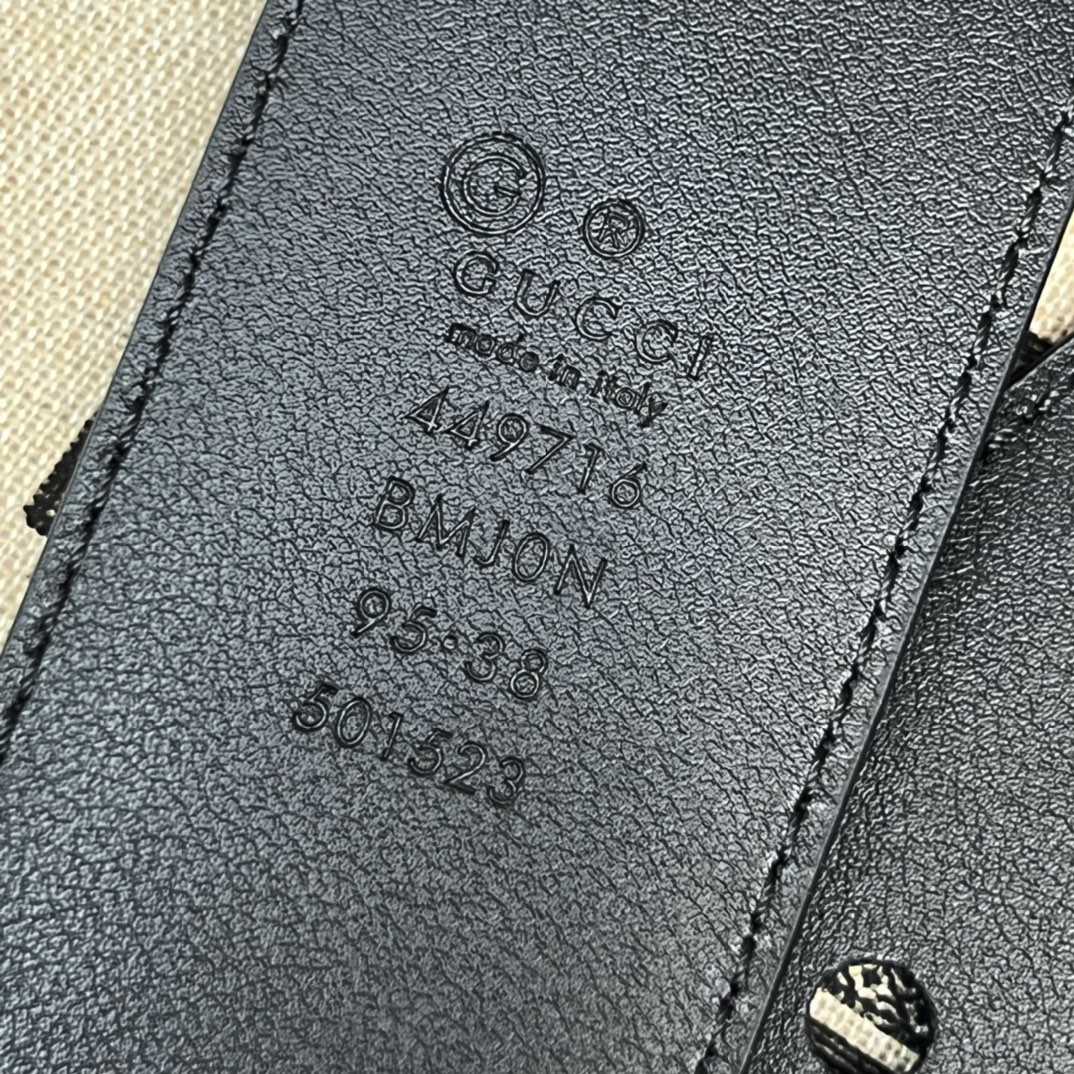 Gucci-Gürtel mit quadratischer Schnalle - EUR FASHION