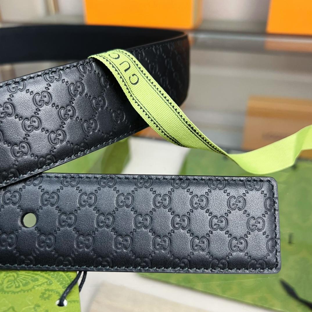 Gucci-Gürtel mit quadratischer Schnalle - EUR FASHION