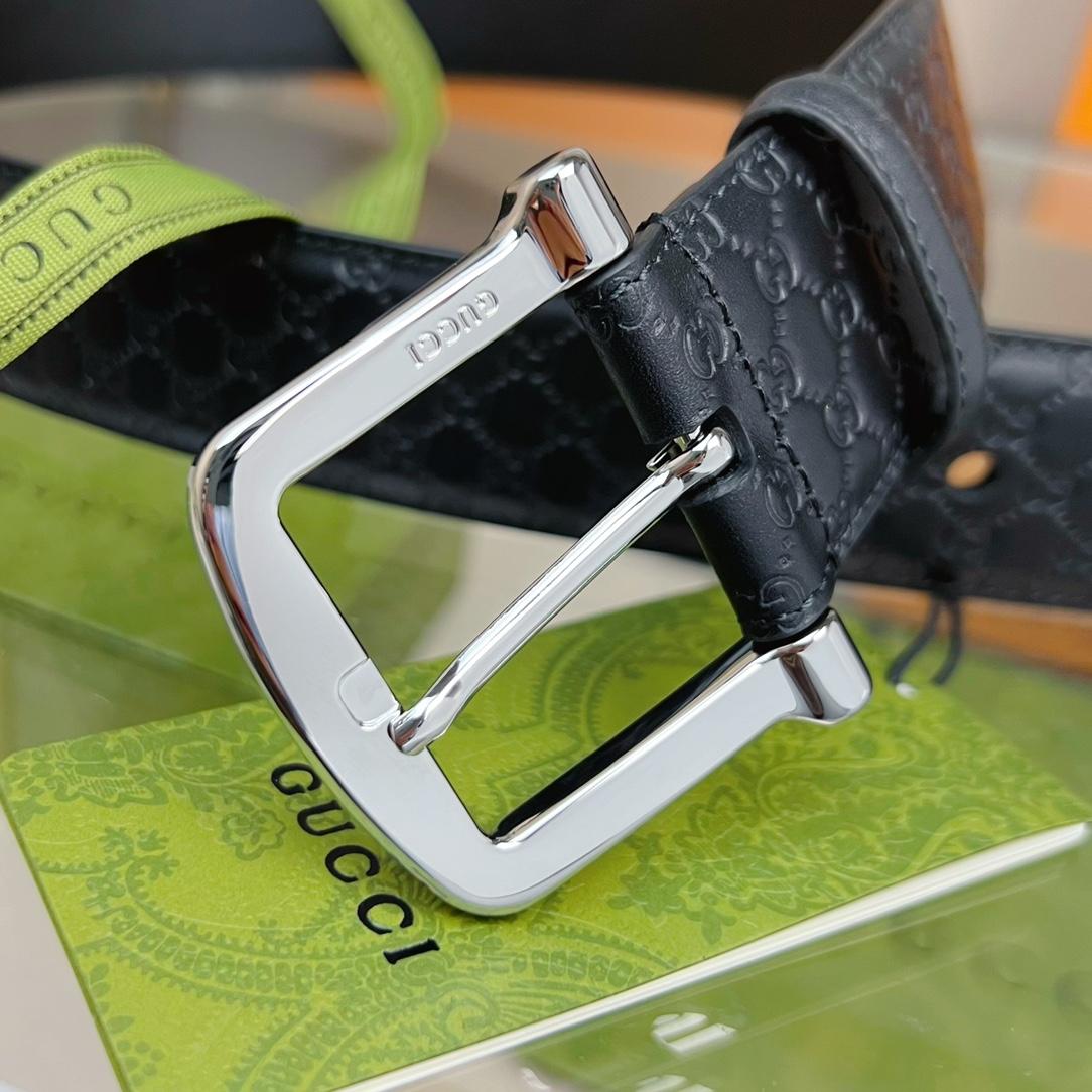 Gucci-Gürtel mit quadratischer Schnalle - EUR FASHION