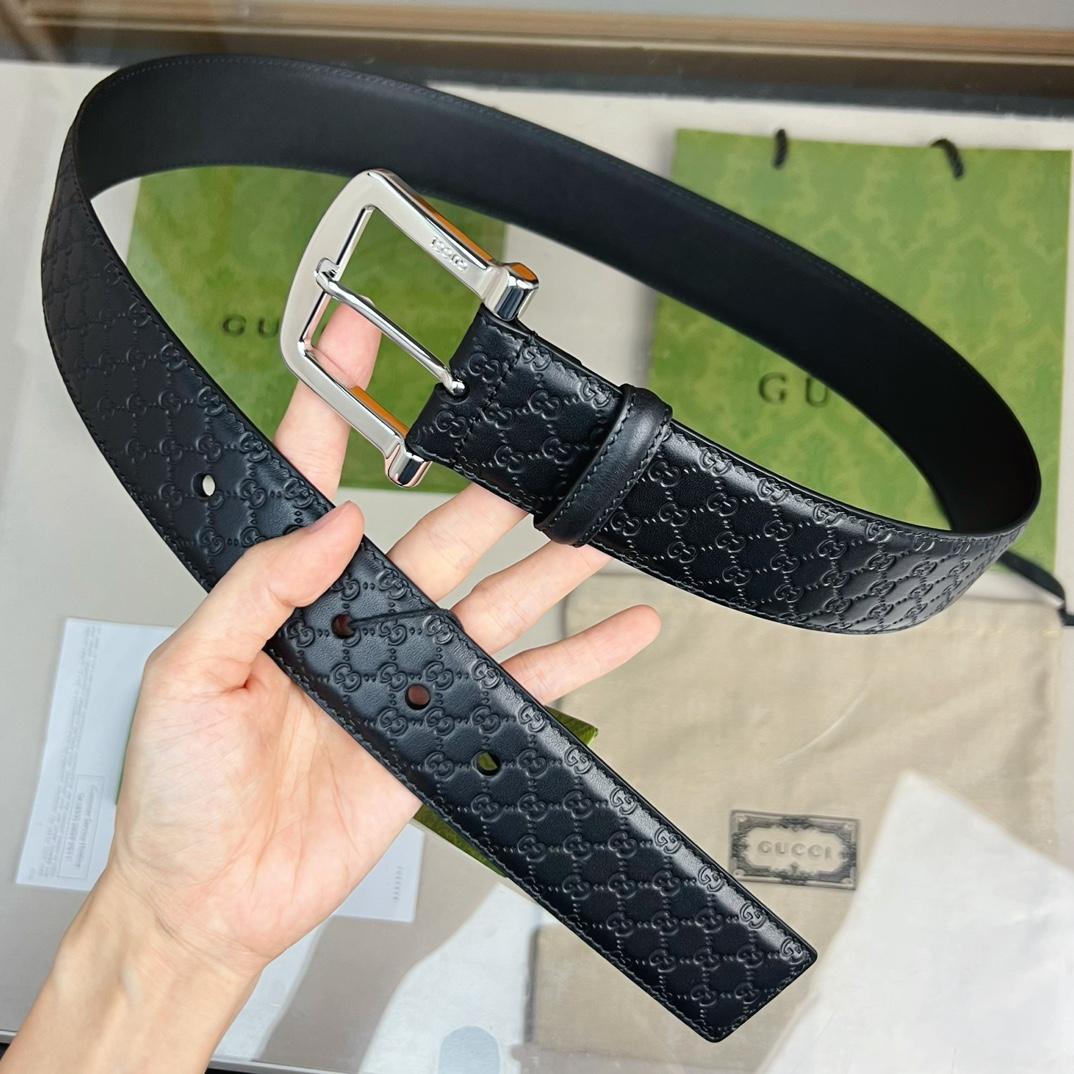 Gucci-Gürtel mit quadratischer Schnalle - EUR FASHION