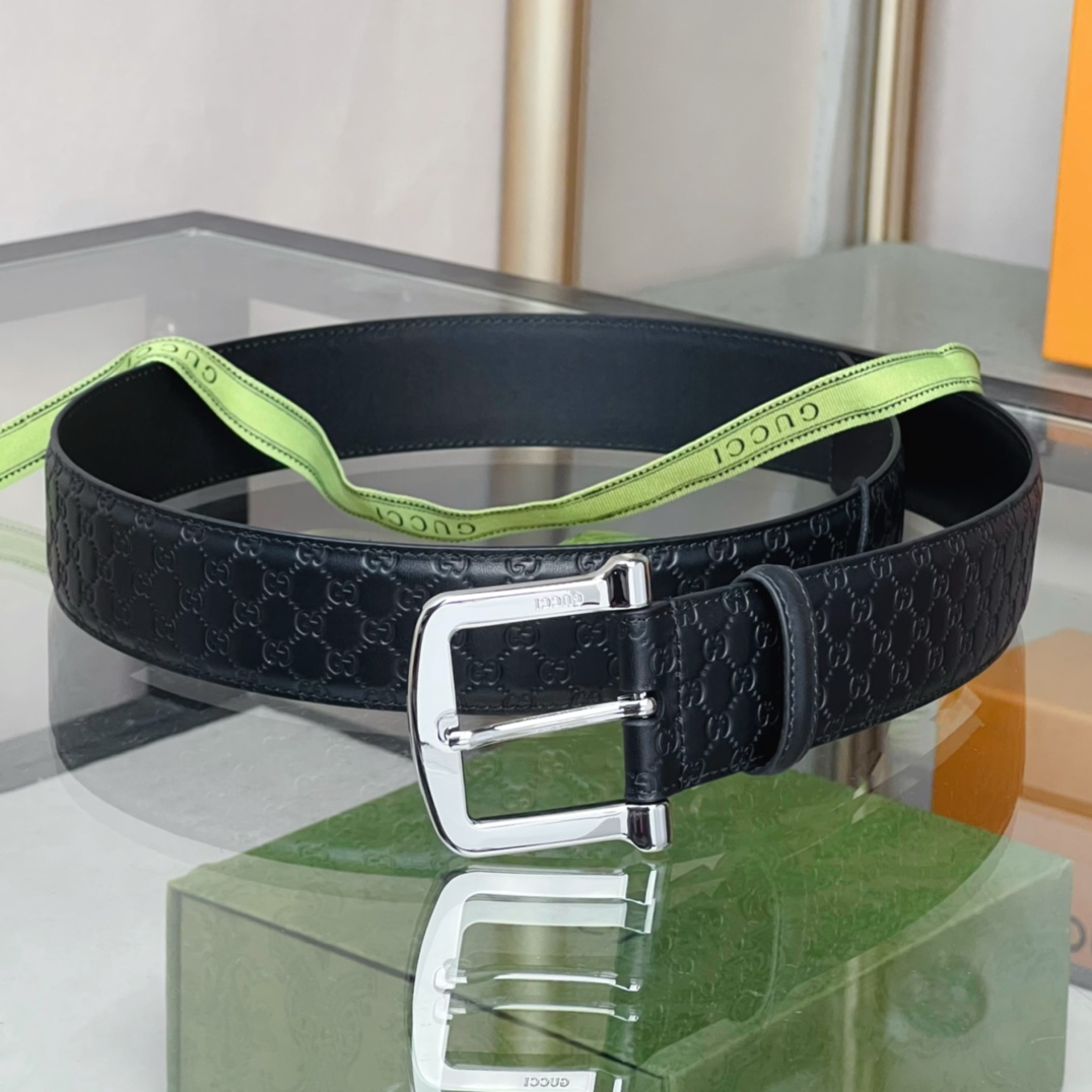 Gucci-Gürtel mit quadratischer Schnalle - EUR FASHION