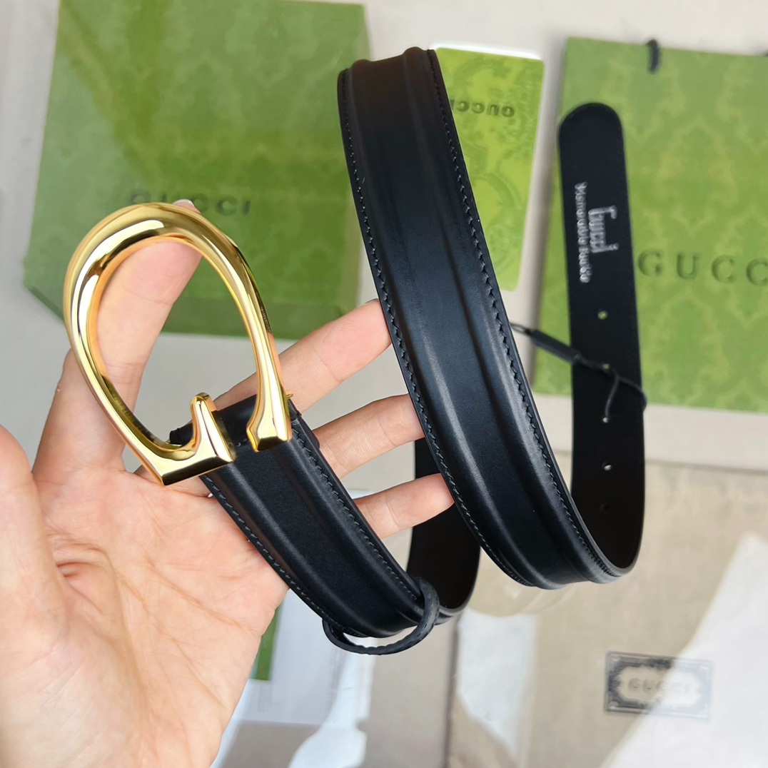 Gucci-Gürtel mit G-Schnalle - EUR FASHION