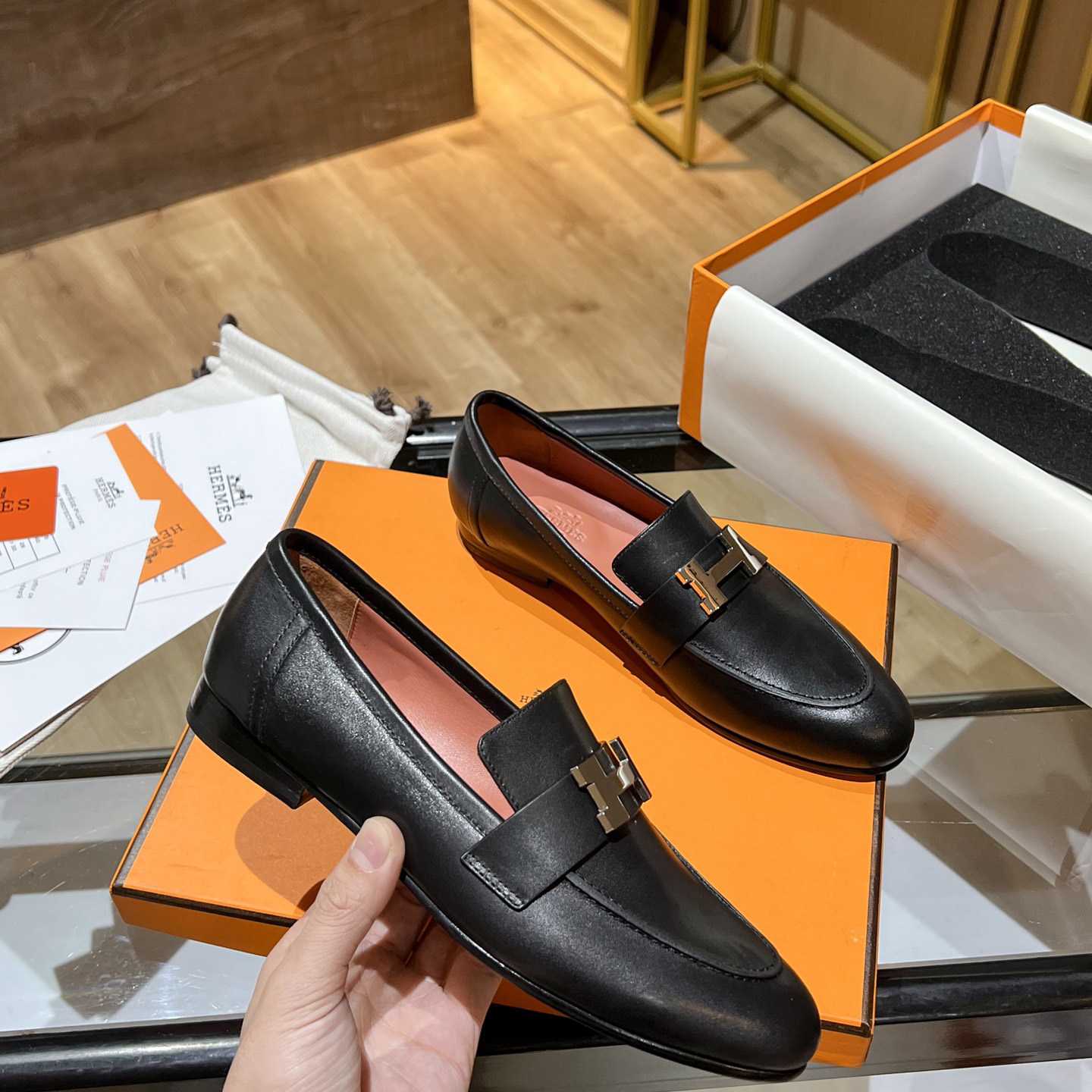 Hermes Paris Loafer - EUR FASHION