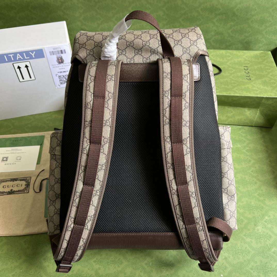 Gucci Skateboard-Rucksack mit Katzenmuster (34–42–16 cm) - EUR FASHION