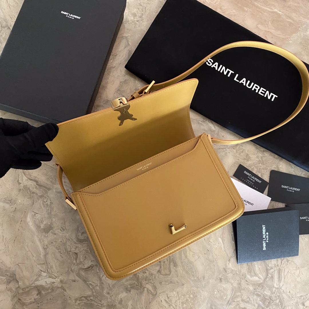 Saint Laurent Solferino Medium Satchel In Box Saint Laurent Leather(23-16-6cm) - EUR FASHION