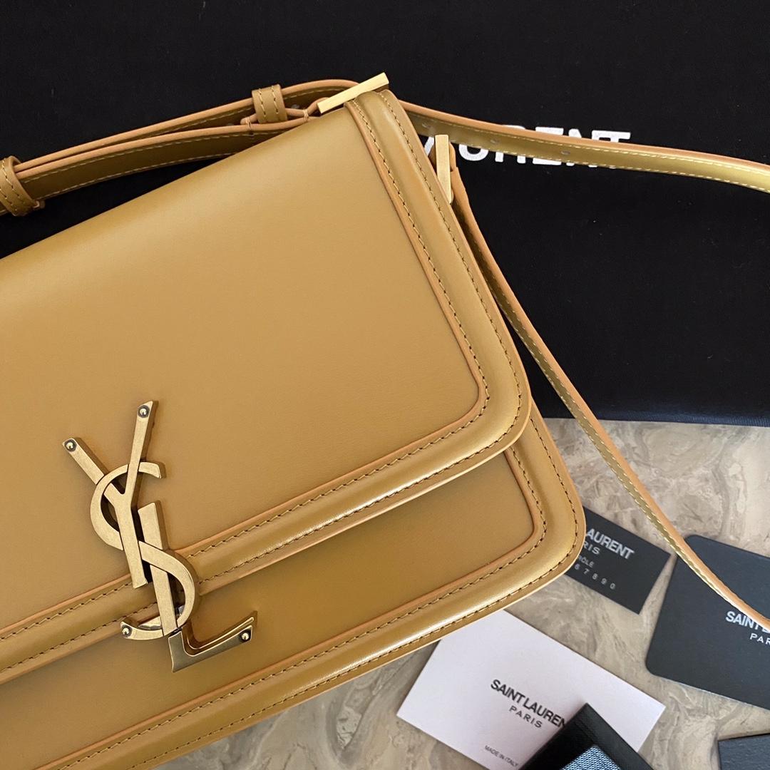 Saint Laurent Solferino Medium Satchel In Box Saint Laurent Leather(23-16-6cm) - EUR FASHION
