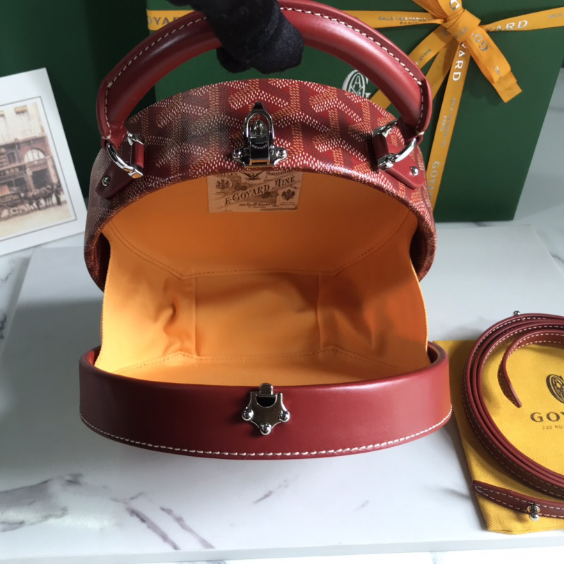 Goyard The Alto Hatbox-Kofferraumtasche (18–16,5–7 cm) - EUR FASHION