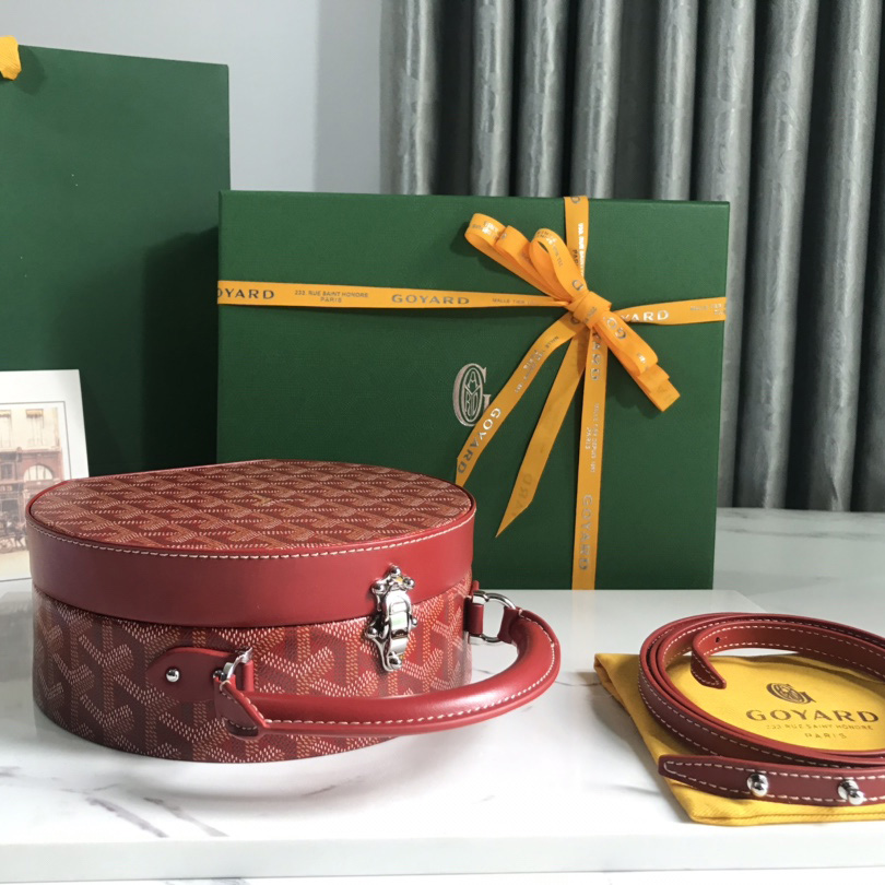 Goyard The Alto Hatbox-Kofferraumtasche (18–16,5–7 cm) - EUR FASHION