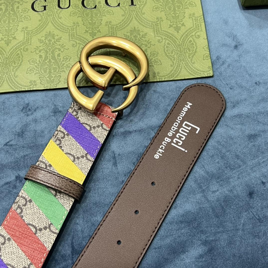 Gucci Criss-Cross-Gürtel mit Doppel-G - EUR FASHION