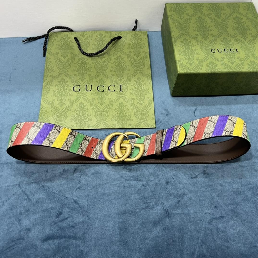 Gucci Criss-Cross-Gürtel mit Doppel-G - EUR FASHION