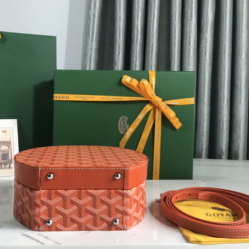 Goyard The Alto Hatbox-Kofferraumtasche (18–16,5–7 cm) - EUR FASHION