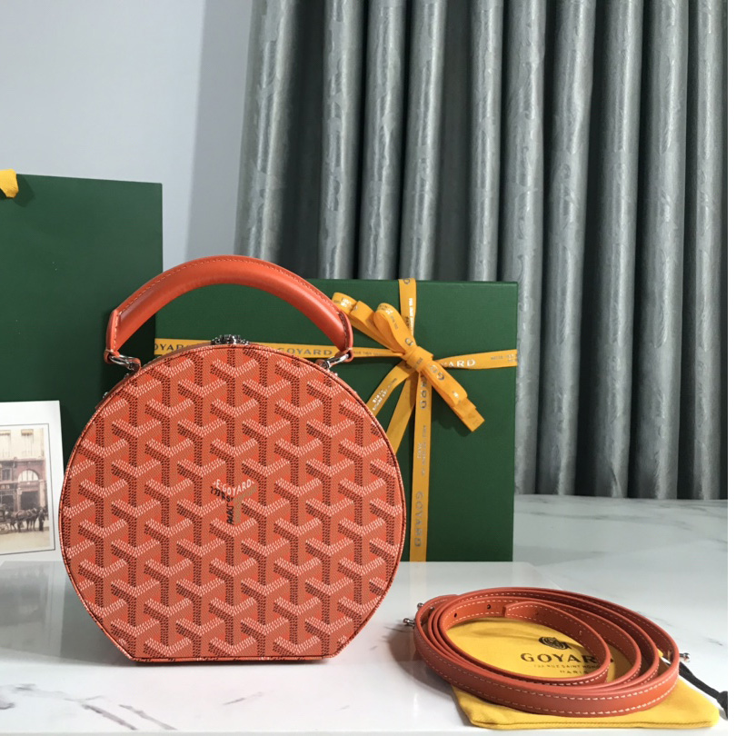 Goyard The Alto Hatbox-Kofferraumtasche (18–16,5–7 cm) - EUR FASHION