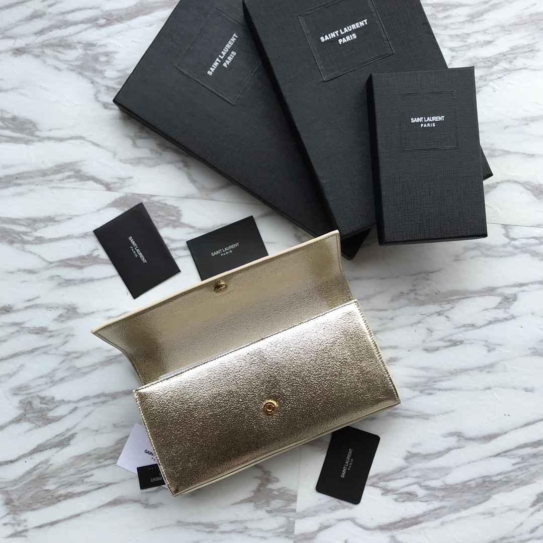 Saint Laurent – ​​klassische Handtasche ohne Quaste (27–12,5–5 cm) - EUR FASHION