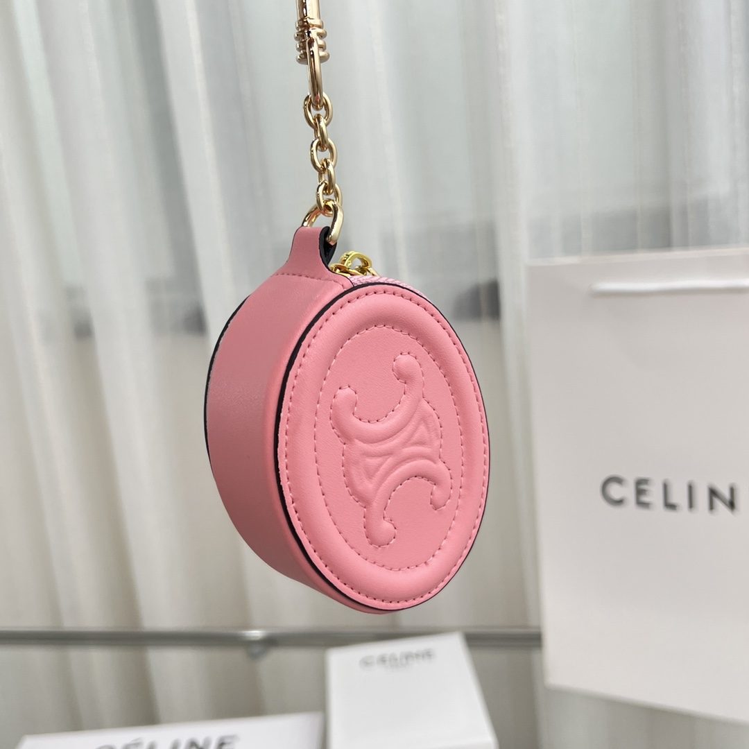 Celine Geldbörse mit Haken Cuir Triomphe aus glattem Kalbsleder - EUR FASHION